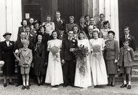 Dora Lee's wedding to John Marr 1948