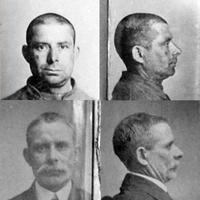 Arthur Parker Hawkins. Mugshots. c.1907